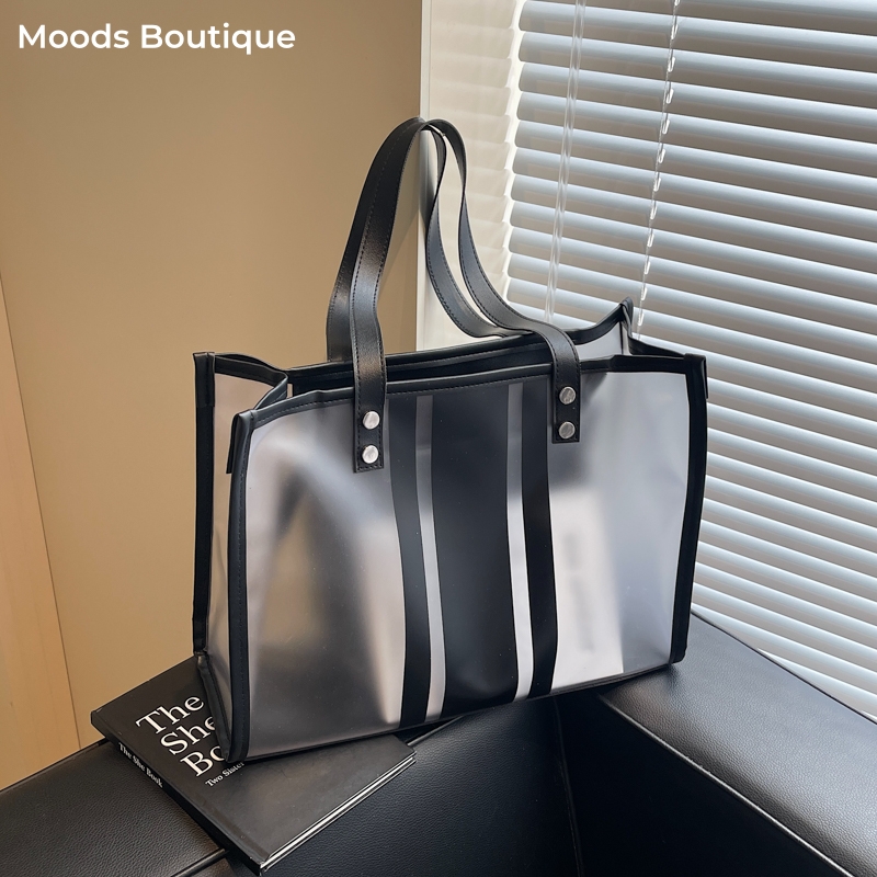 Tote Bag Sublimation - 2025 Summer Hot Transparent Shoulder Bag