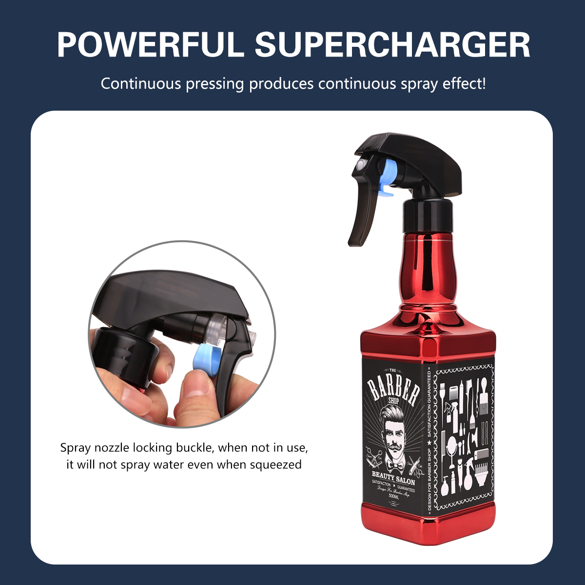 Professional Salon Barber Spra - Water Bottle Blank ulasan dan harga