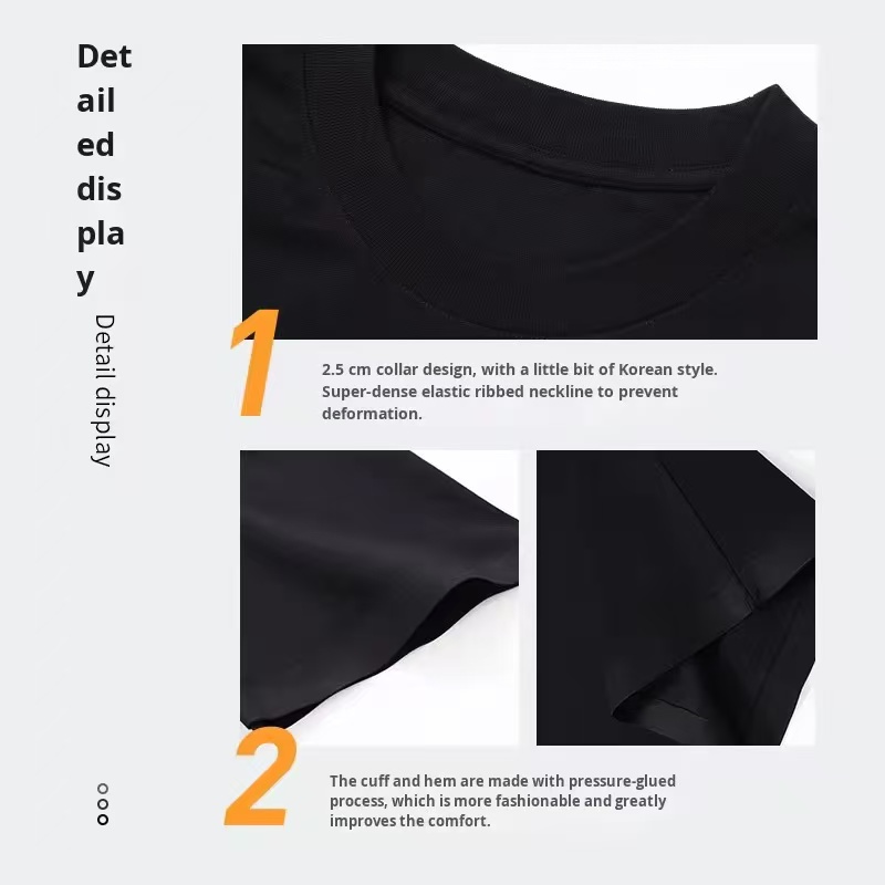 High-quality 220g pure cotton  - Dtg Shirt Blank ulasan dan harga