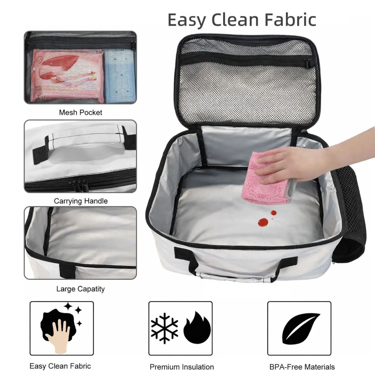 Bratz Logo Insulated Lunch Bag - Tote Bag Sublimation ulasan dan harga