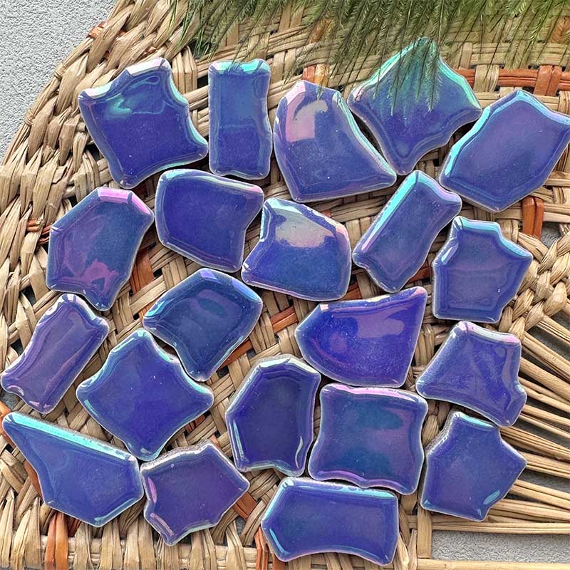 100g irregular Ceramic Mosaic  - Ceramic Tile Blank ulasan dan harga